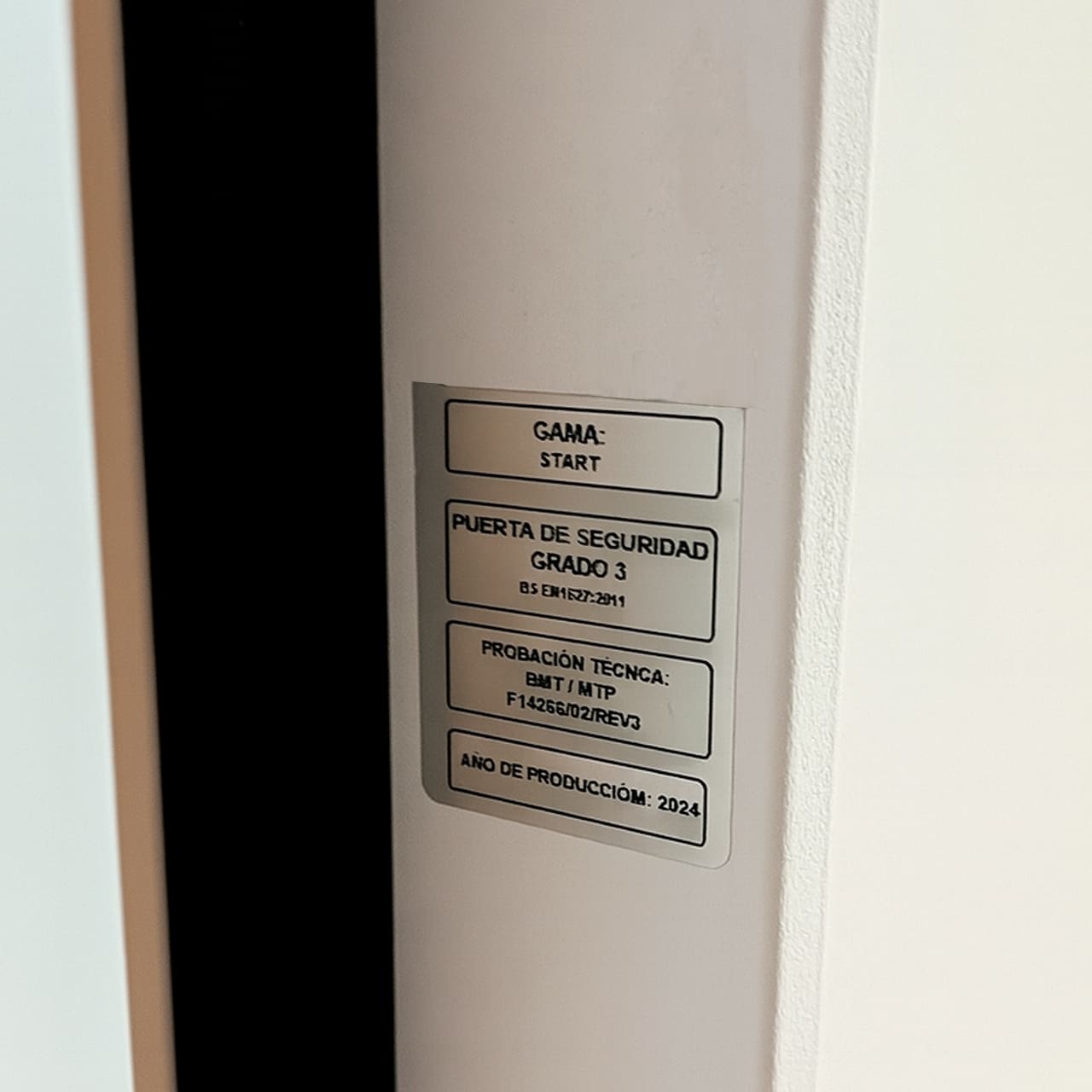 Detalle puerta de seguridad Inn.DOOR maticfeel 1