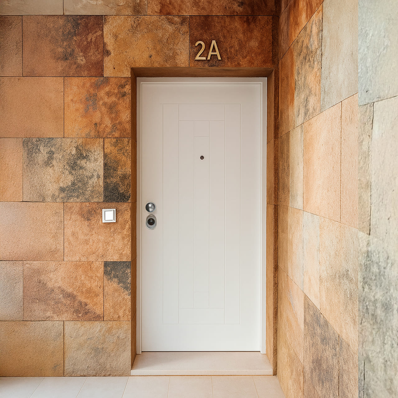 Detalle puerta de seguridad Inn.DOOR profeel 1